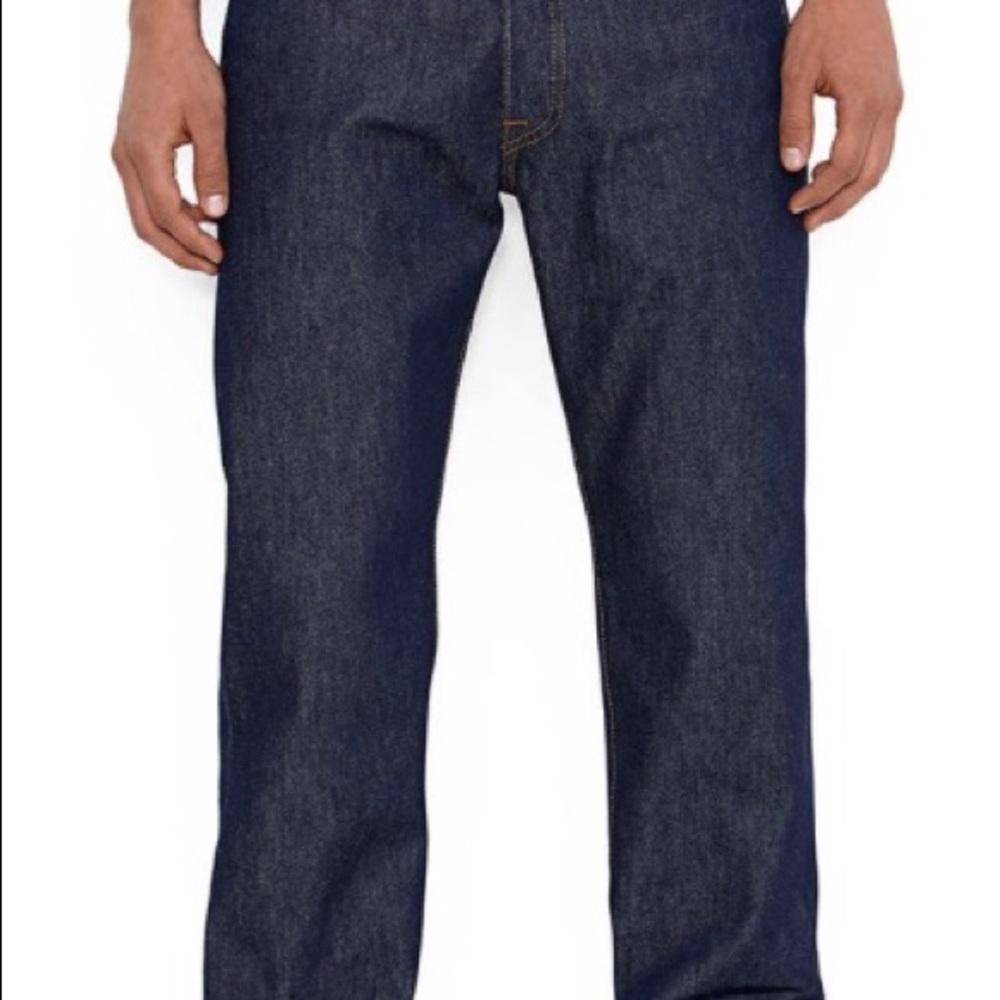 LEVIS 46 x 30 501s BUTTON-FLY JEANS BIG & TALL - Picture 3 of 7